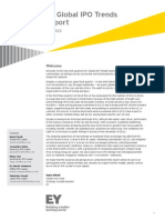 EY Global IPO Trends Report Q3 2013 PDF