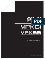 MPK61-MPK88 Operator's Manual - RevA PDF