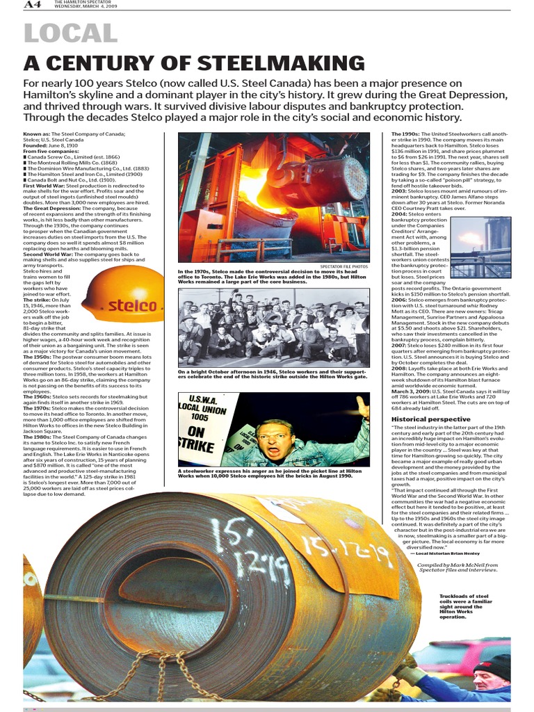A Century of Steel Making | PDF | Employment | Economies