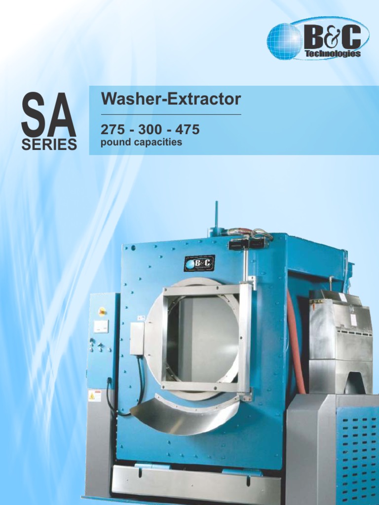 SA-Industrial-Washer-Brochure.pdf | Washing Machine | Door
