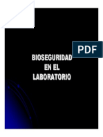 Bioseguridad en El Laboratorio