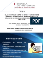 Presentacion Sustentacion TEsis - Probabilidad Final (2013!10!27)