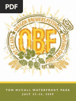 Download 2009 Oregon Brewers Festival Program by mark3493 SN18003857 doc pdf