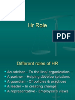 Different Roles of HR