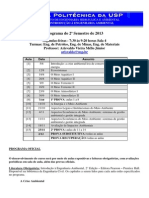PHA2218 Programa Turma 2013201