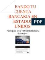 Cuenta Bancaria Usa