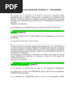 Act 7. Reconocimiento Unidad 2 - Sociologia [UNAD]