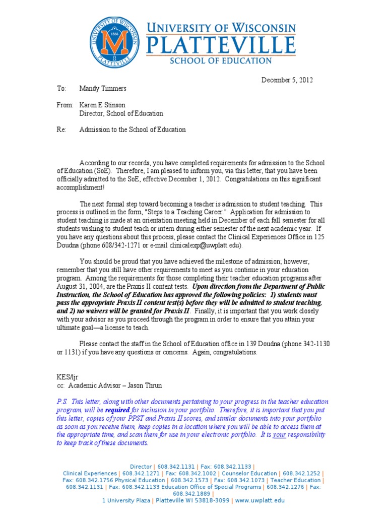 notice-of-admission-letter-teacher-education-fax