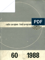 Arhitektura Bosne I Hercegovine - Radio Sarajevo - Treći Program, Br. 60, God. 1, 1988.