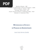 zanella, liane. metodologia de estudo e pesquisa em administração, 2009