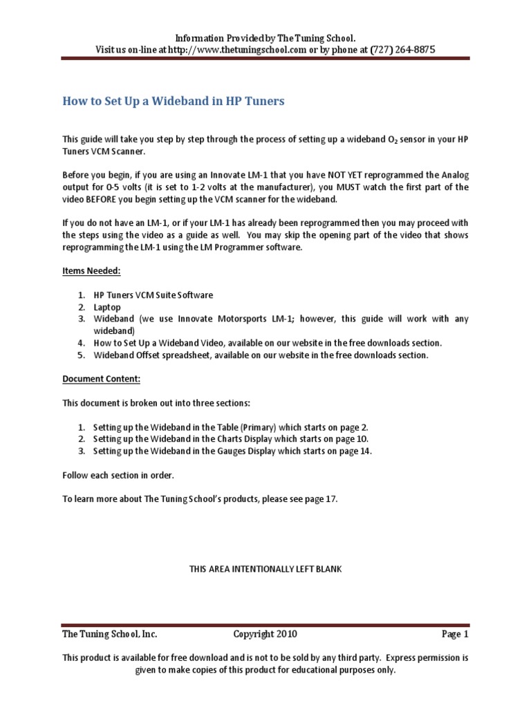 How To Setup Wideband PDF PDF Spreadsheet Image Scanner