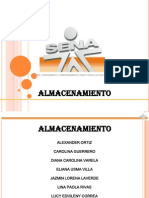 Almacenamiento