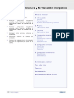 Nomenclatura y Formulacion Inorganica