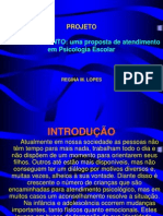 Projeto Aconselhamento Psicologia Escolar