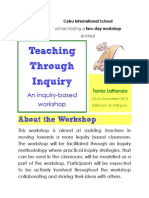 2013-10-25 Inquiry Workshop Tlattanzio
