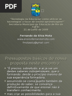 Palestra Fernando Rio Do Sul