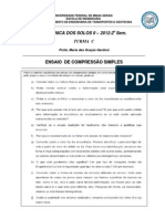 Ensaio CS-Questionário