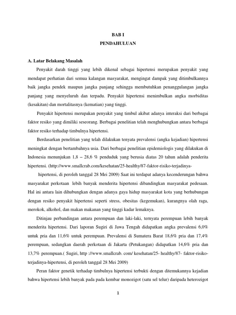 Makalah Hipertensi Esensial Docx