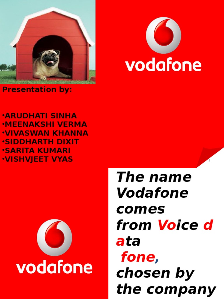 Vodafone Ppt Telecommunications Companies