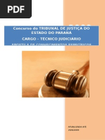 Apostila Direito Concurso Tribunal de justiça do Paraná 2009
