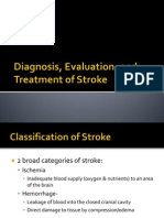 Stroke Diagnosis, Evaluation, and Treatment of