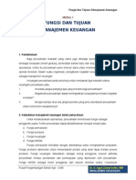 Fungsi Dan Tujuan Manajemen Keuangan: 1. Pendahuluan