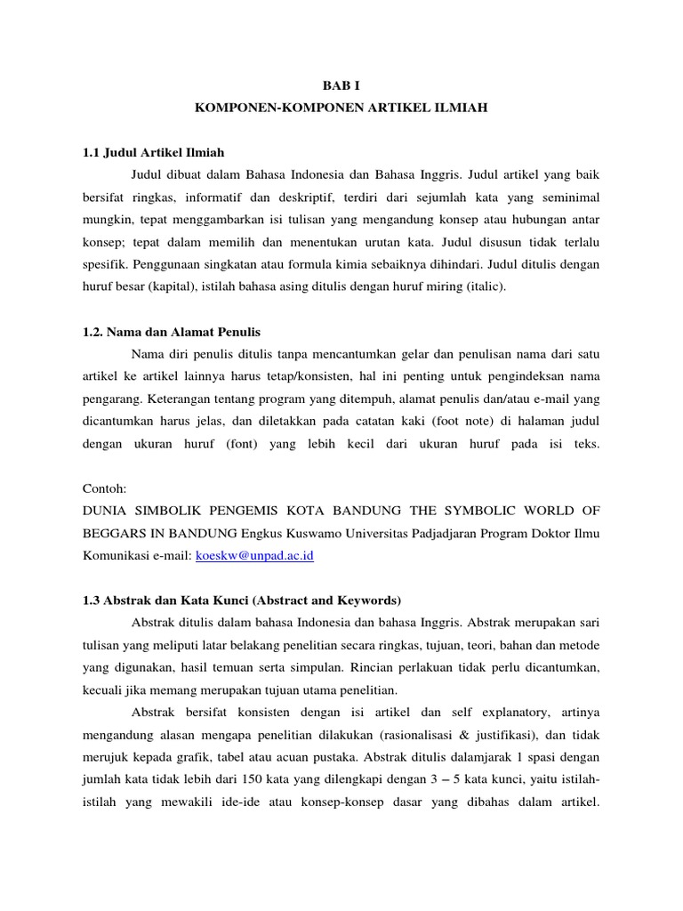Penyusunan Artikel Ilmiah Docx