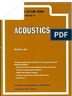 Schaums Outline Series Acoustics PDF