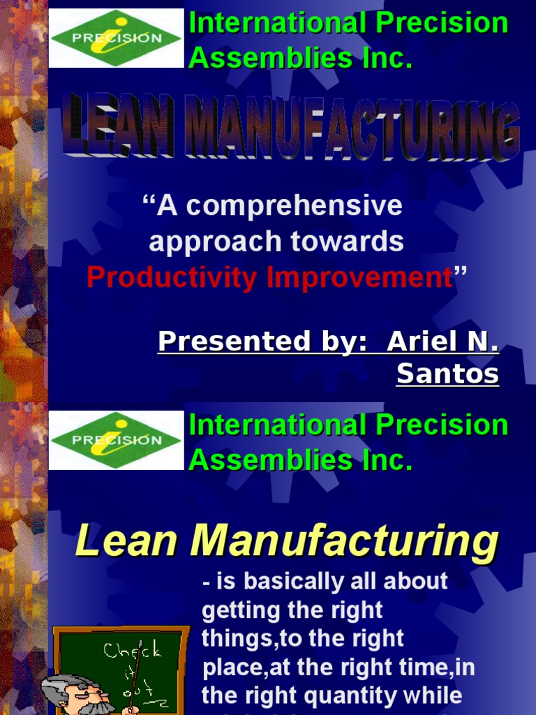 Lean Manufacturing Rev1 | PDF | Business