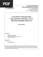 Download AIMS - Conceptual Framework for Assessing the Impacts of Microenterprise Services by Jason Wolfe SN18014367 doc pdf