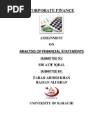 Ratio Analysis of Banking Reports (HBL, UBL, MCB Etc)