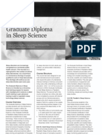 Brochure - Grad Dip in Sleep Science PDF