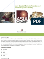 Asia Pacific Luxury Goods Market