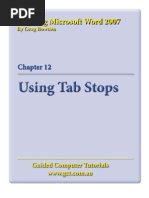 Download Learning Microsoft Word 2007 - Tabs by Guided Computer Tutorials SN18015474 doc pdf