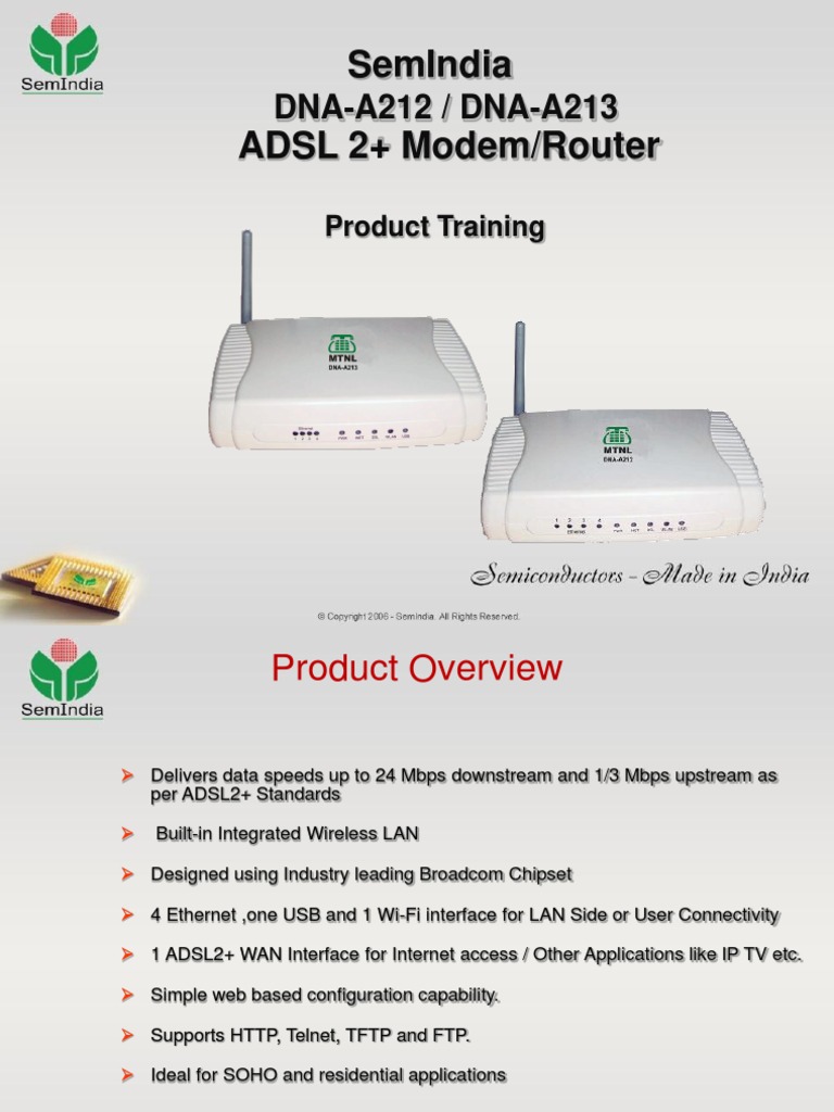 Adsl Modem 220909 | PDF