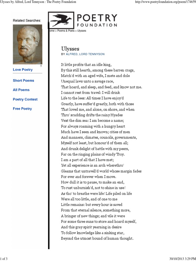 Ulysses by Alfred, Lord Tennyson _ The Poetry Foundation.pdf Poetry