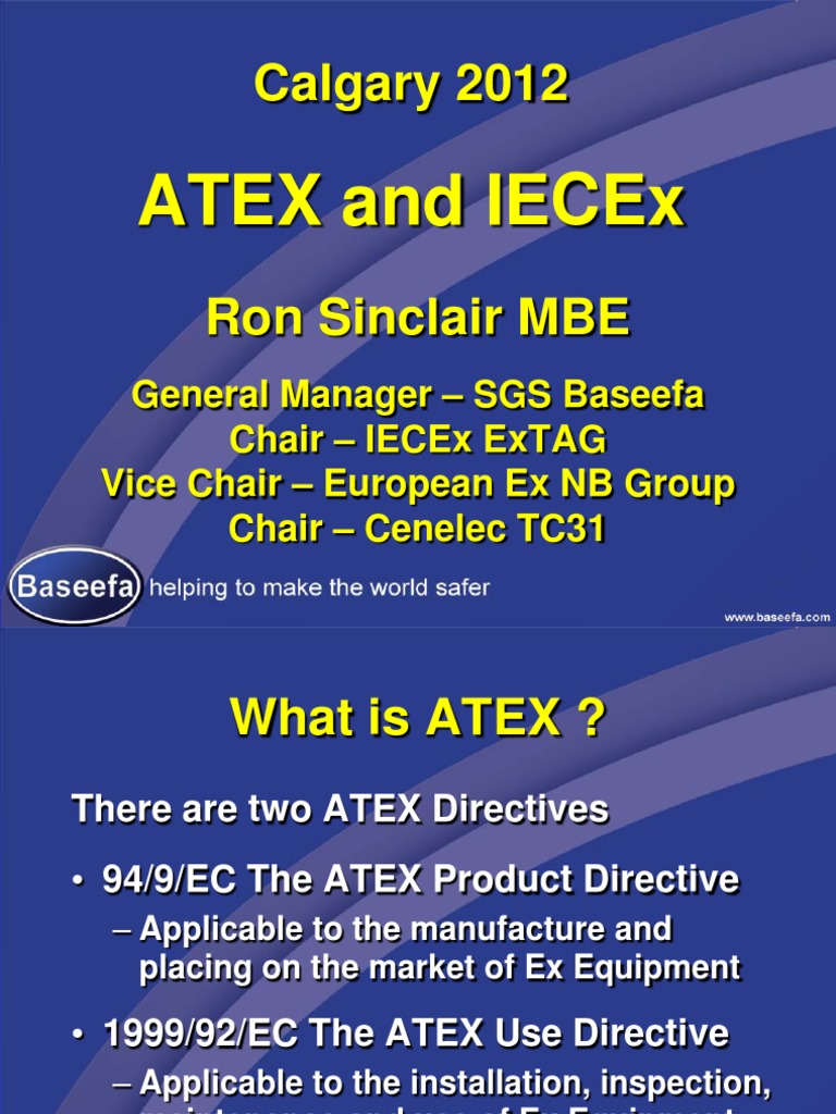 Understanding ATEX Directives and Compliance | PDF | Verification And ...