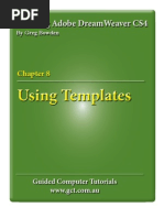 Download Learning Adobe DreamWeaver CS4 - Templates by Guided Computer Tutorials SN18018372 doc pdf