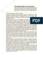 Carta da Segunda Ampliada das CEBs rumo ao 13º Intereclesial