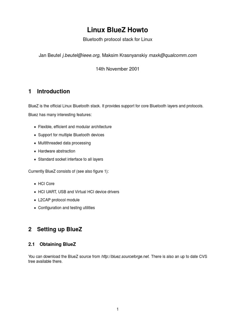 Bluezhowto PDF | PDF