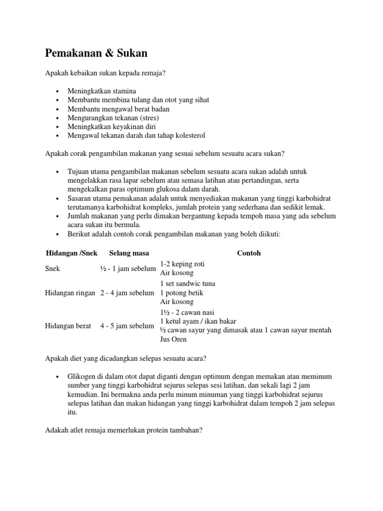 Cara Pemakanan Pdf