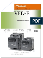 Manual Inversor VFDE_Português
