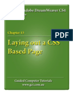 Download Learning Asobe DreamWeaver CS4 - CSS Layouts by Guided Computer Tutorials SN18019776 doc pdf