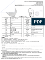 5W球泡灯规格书 KLM-GB-SS05