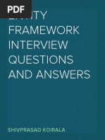 Download ADONET Entity framework interview questions with answers by Shivprasad Koirala SN180201193 doc pdf