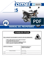 Manual Motomel CG125 PDF