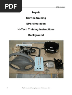 Eps Toyota Pdf Electric Motor Inductor