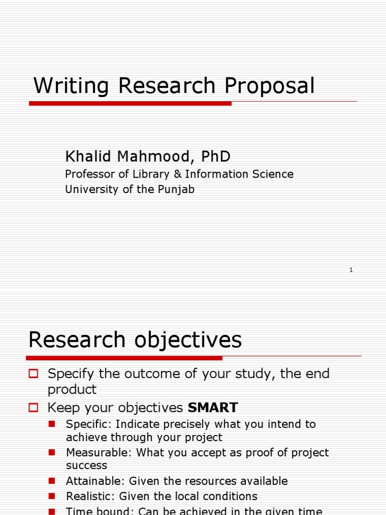 Hypothesis testing in a research proposal image