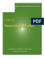 Download Learning Adobe DreamWeaver CS4 - Inserting Media by Guided Computer Tutorials SN18021281 doc pdf