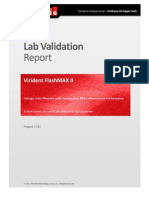 ESG Lab Validation Report On Virident's FlashMaxII